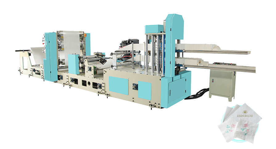 TWO Decks High Speed Automatic Napkin Folding Machine