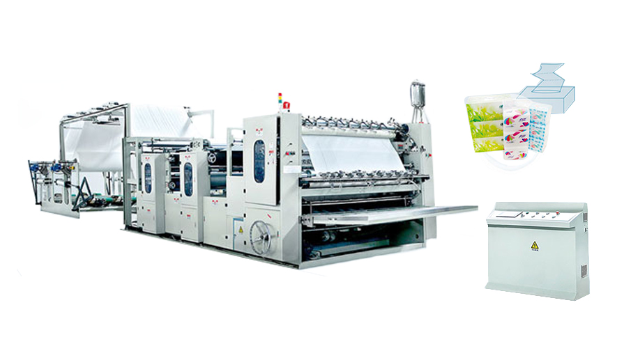 Box Drawing Facial Tissue Machine Model: CS-(180,190,200,210)/10L