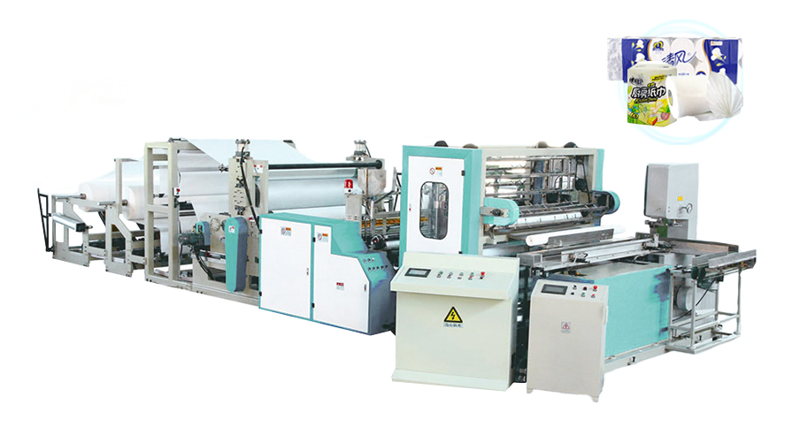 1575 Fully Automatic Toilet Paper Roller and Kitchen Towel Paper Production Line (Economic)